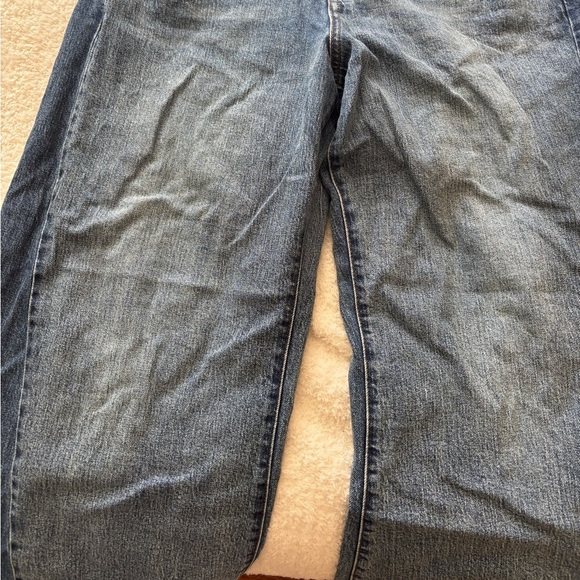 pilcro anthropologie distressed flare jeans - Picture 3 of 4